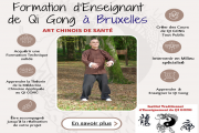 Prochaine rentrée formation QI GONG à BRUXELLES 16-17 novembre 2024